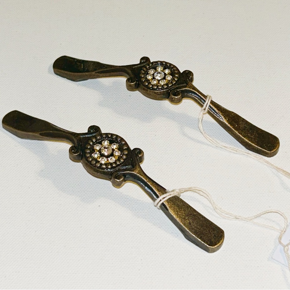 Decorative Drawer Pulls Set of 2 Oil Rubbed Bronze NEW